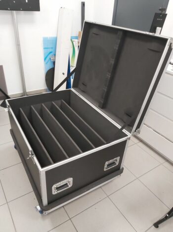 Flight case de transport sur roulettes - Image 3