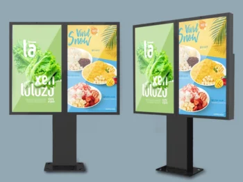 Kiosque 2 écrans