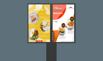 Kiosque 2 écrans / menu numériques extérieurs - Image 2