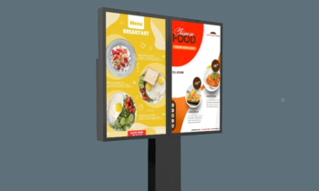 Kiosque 2 écrans / menu numériques extérieurs - Image 3