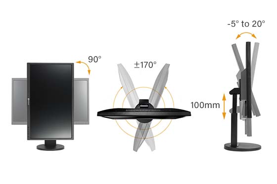 Moniteur LH24 Neovo inclinable